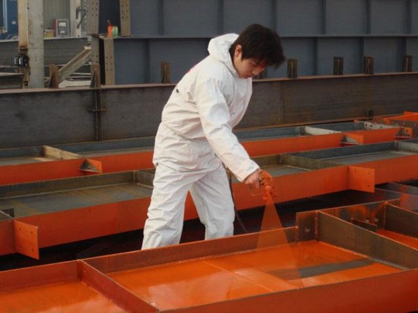 呂梁鋼結構工程涂裝中漆膜燒壞如何補涂